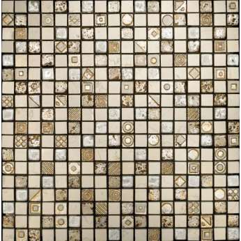Мрамор Petra Antiqua Lacche 2 CALEIDOS 1 Mosaico cm 1,5 x 15
