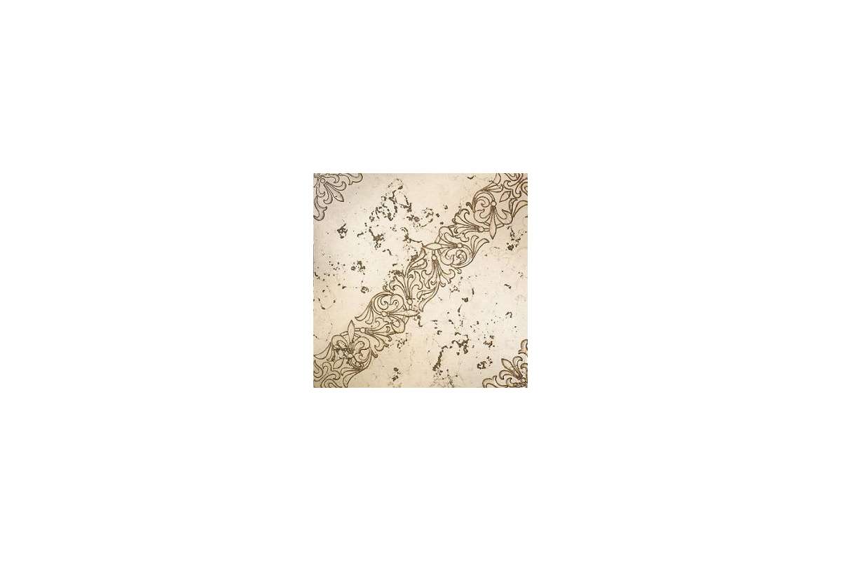 Мрамор Petra Antiqua Lacche 1 Scroll Fondo Biancone - Decoro Naturale 30,5 X 30,5