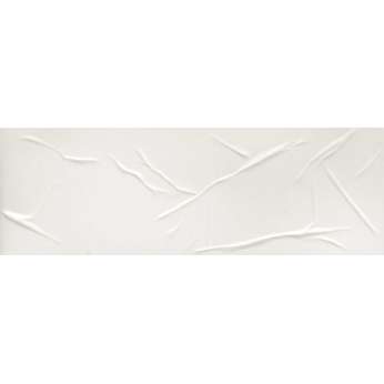 Керамогранит Diesel Living with Iris Ceramica Wrinkle Foil White Wrinkle Foil