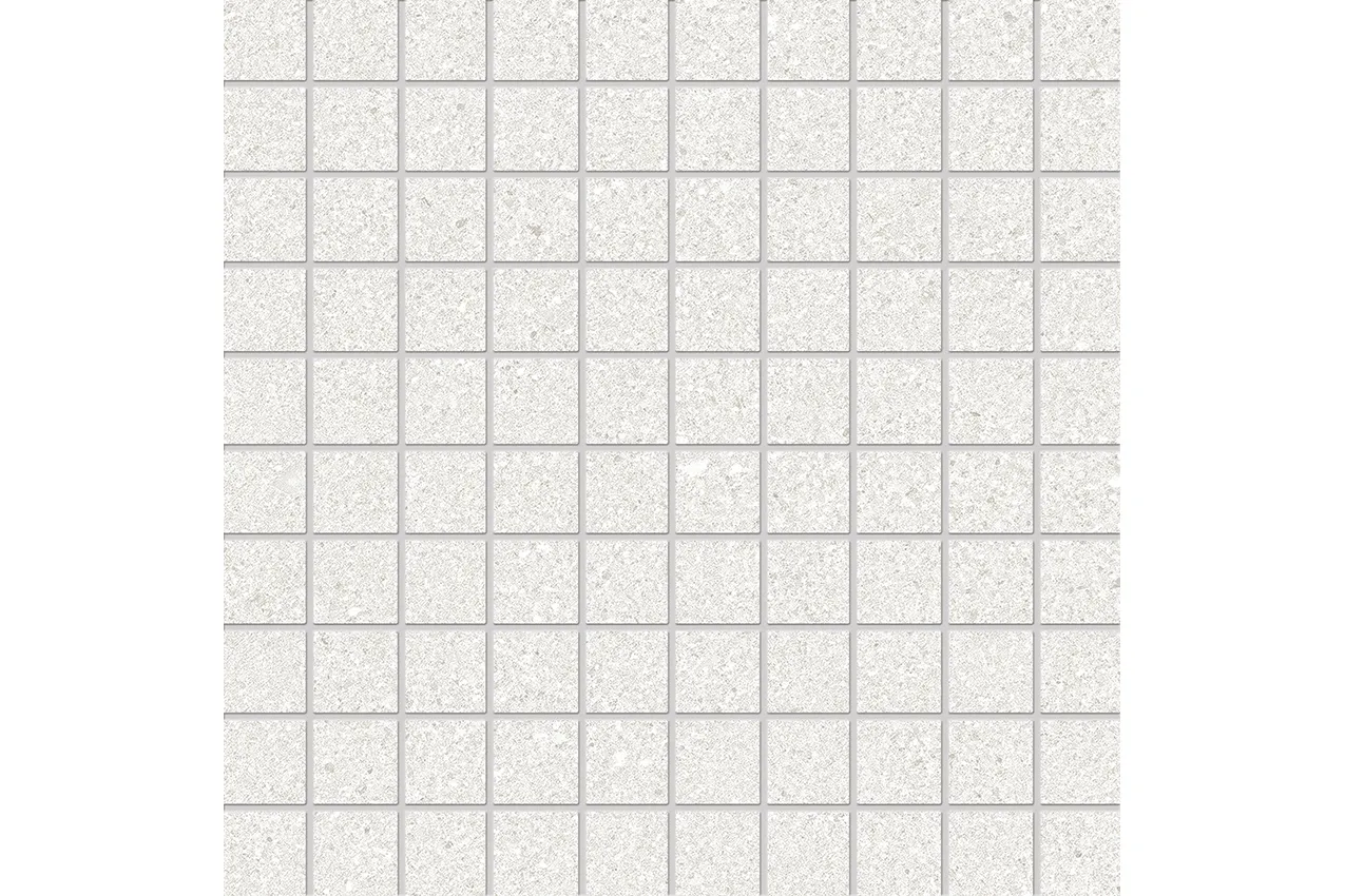 Керамогранит Ergon by Emil Group Grain Stone Mosaico 3X3 White