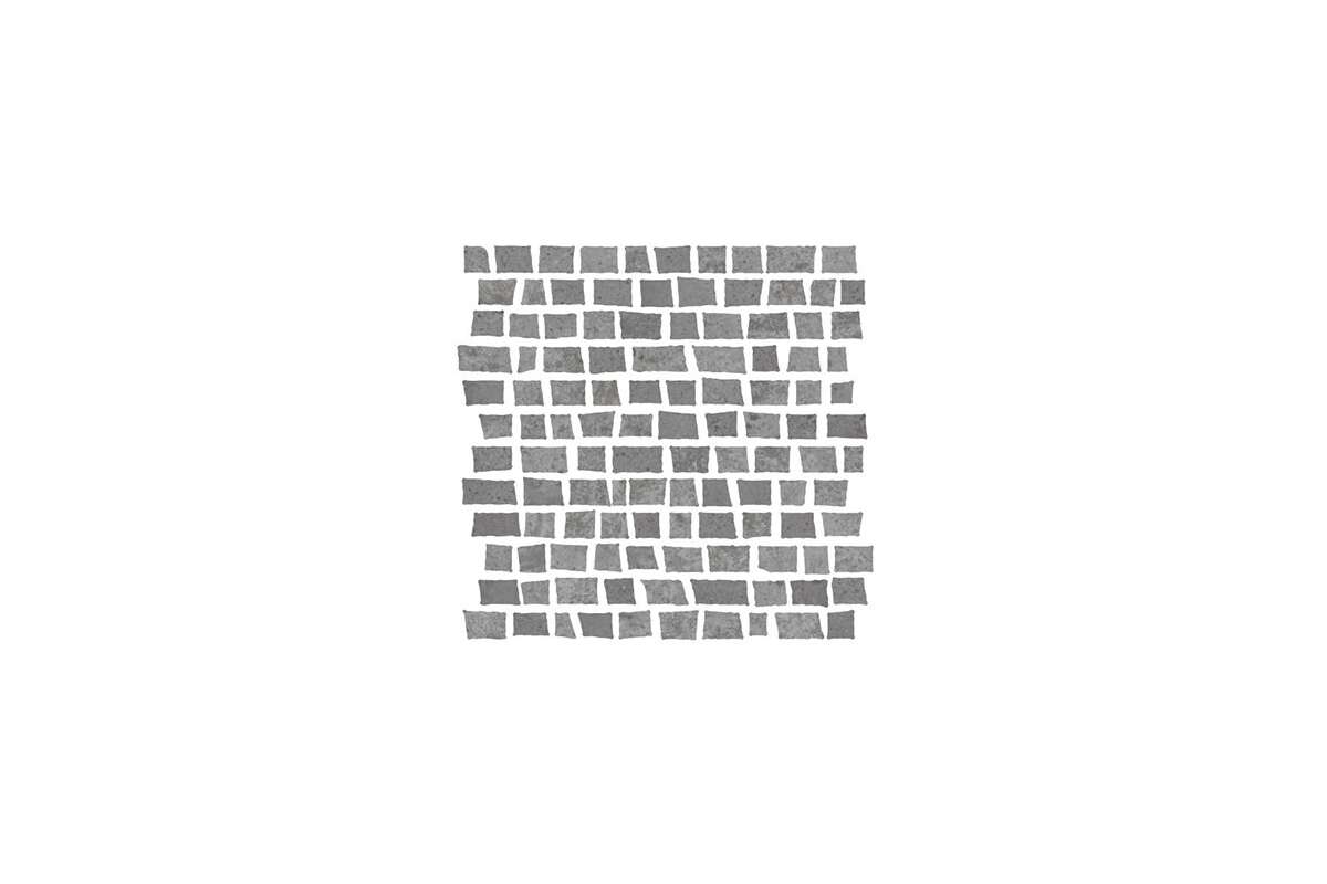 Керамогранит Cir Serenissima Costruire Mosaico Random Metallo Titano