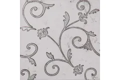 Мрамор Petra Antiqua Acqueforti Tiles Hibiscus 2 Londongrey Dec.silver