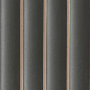 Керамогранит Micro. 3D Forms Fluted Fluted Graphite