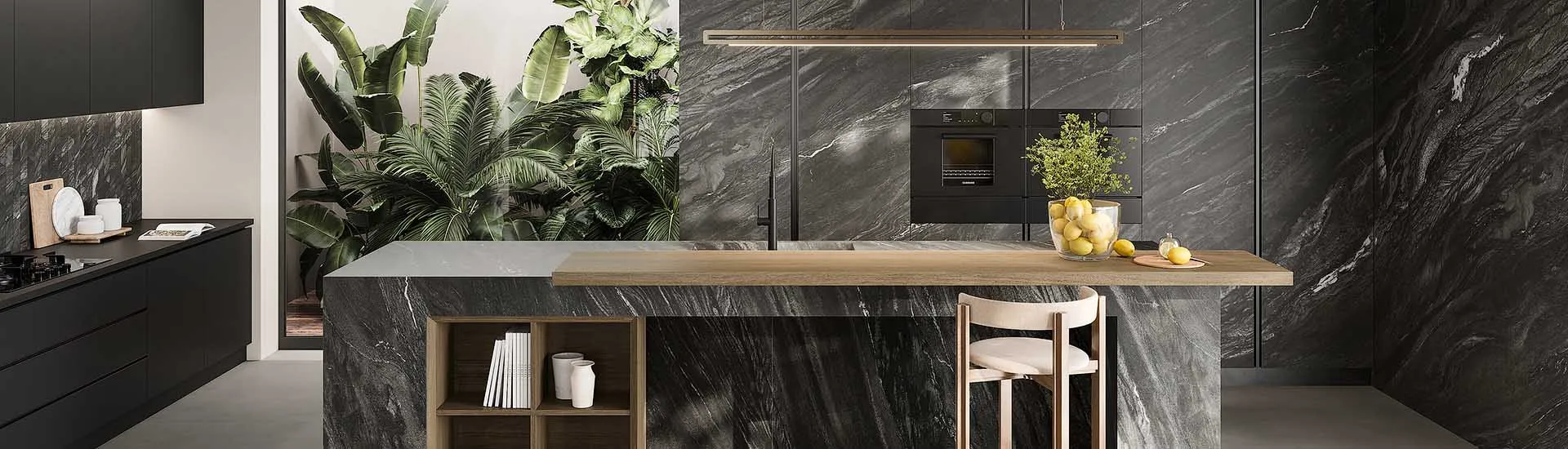 Керамогранит Atlas Concorde Marvel Diva Black Tempest