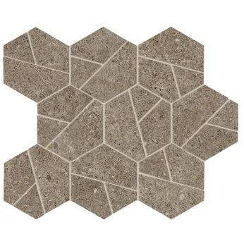 Керамогранит Atlas Concorde Boost Stone Taupe Mosaico Hex
