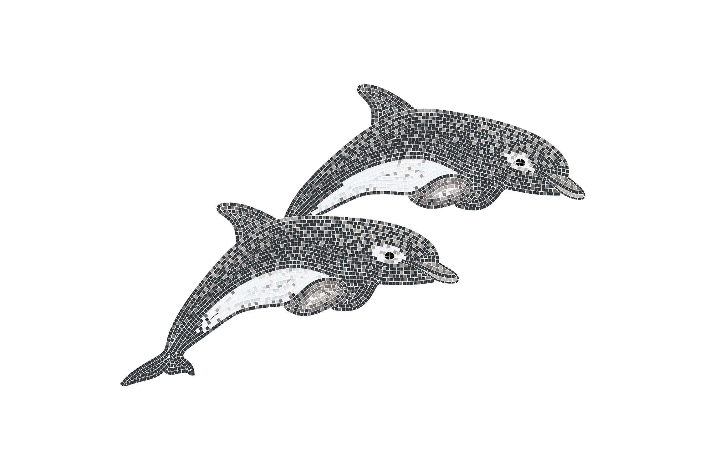 Мозаика Trend Aquatica (Акватика) Twins Dolphins