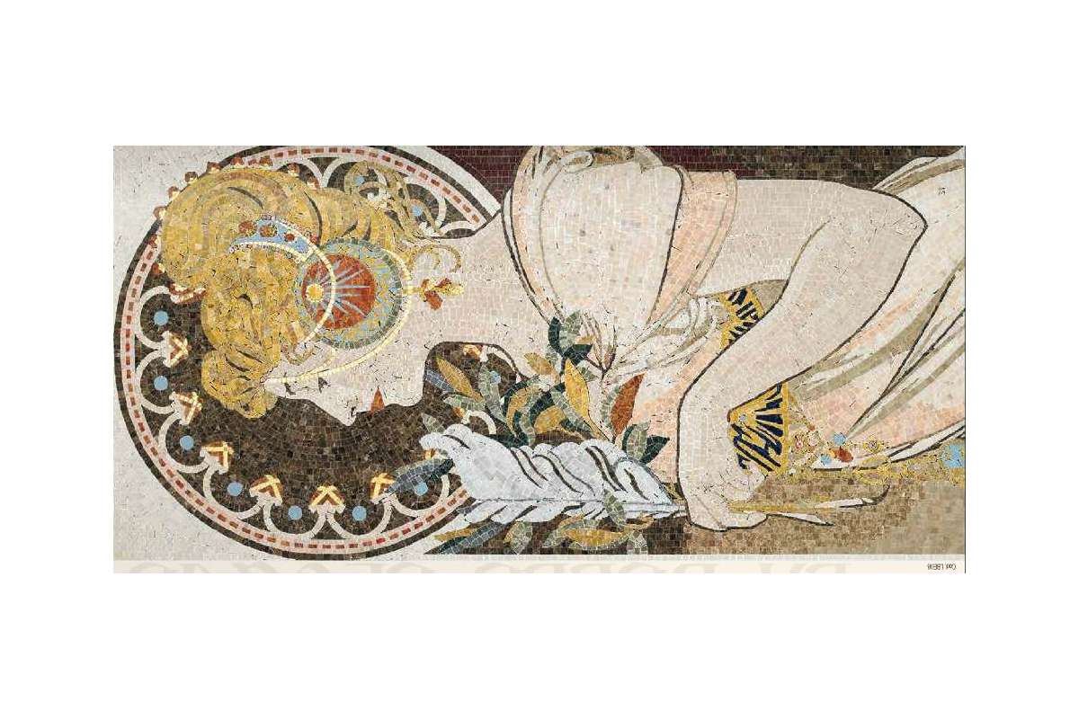 Мозаика Classe Mosaice (Классе Мозаичи) Bellezza La Piuma 100X220