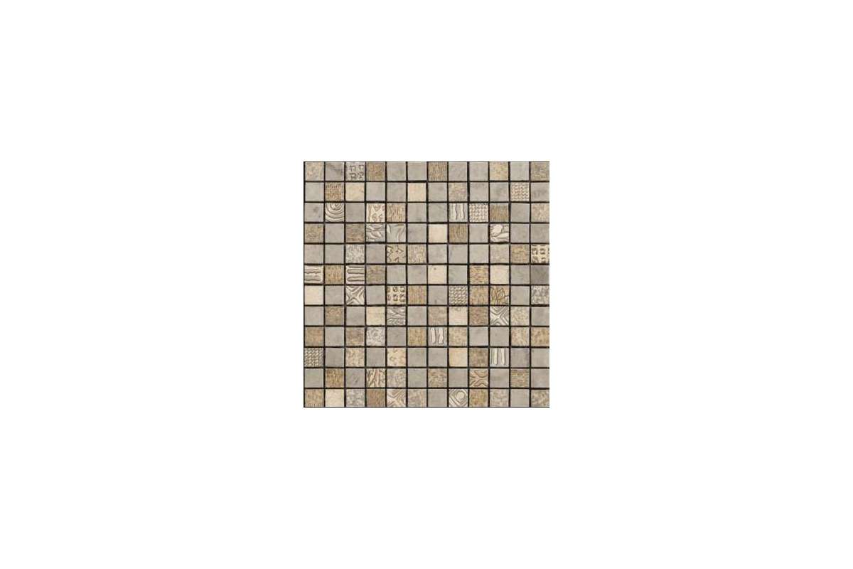 Мрамор Petra Antiqua Acqueforti Mosaics Mosaico Endor 2.5X2.5 New Smoke/Bronzo