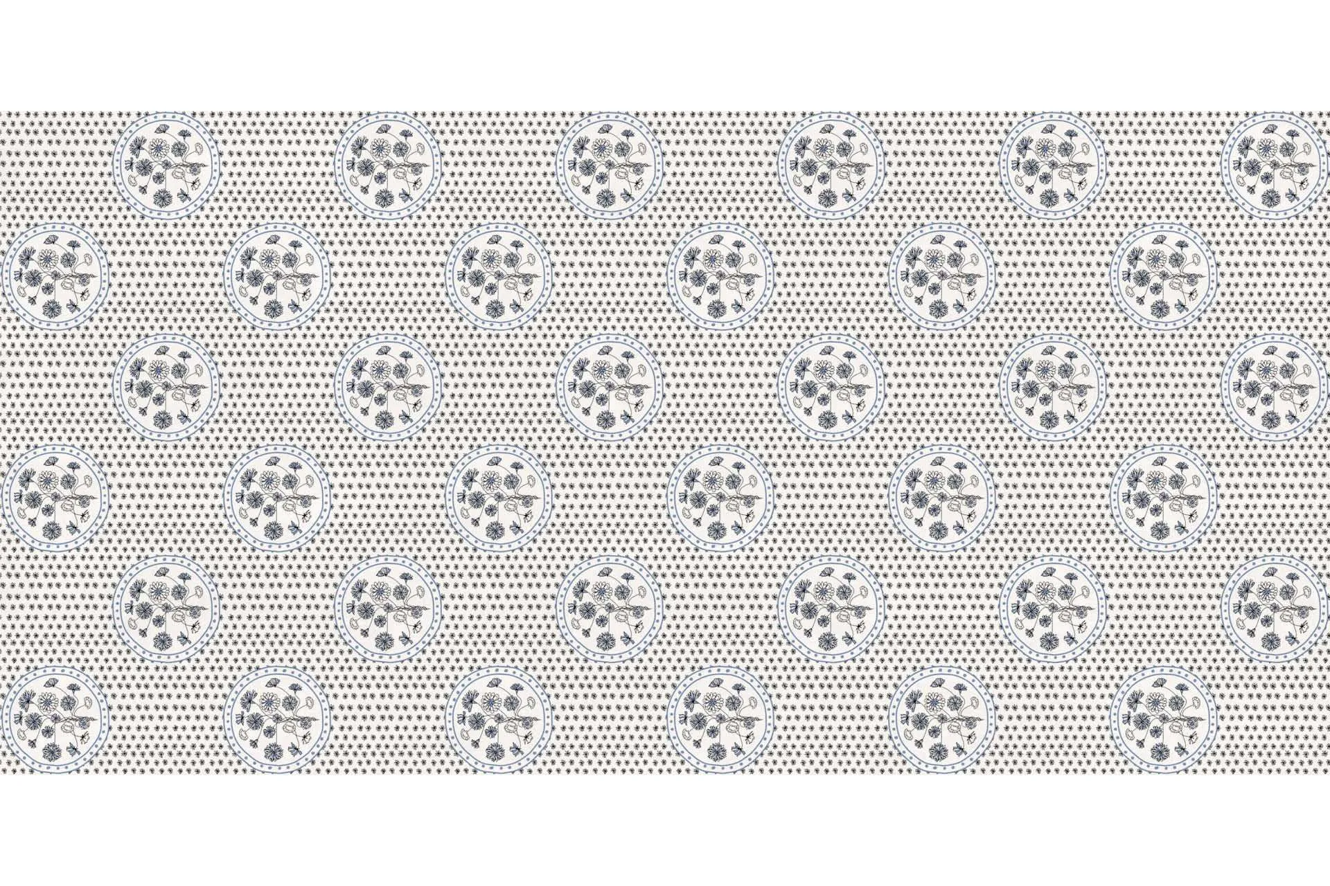 Керамогранит ABK Wide & Style Quel Mazzolin Di Fiori Avio