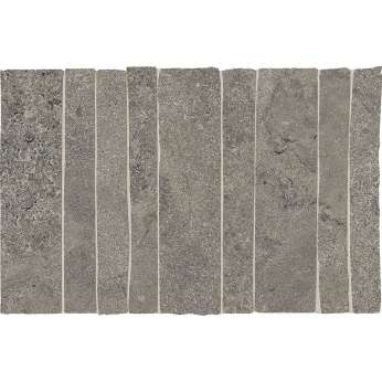 Керамогранит Ergon by Emil Group Portland Stone Wallcut Cross Cut Anthracite Mosaico
