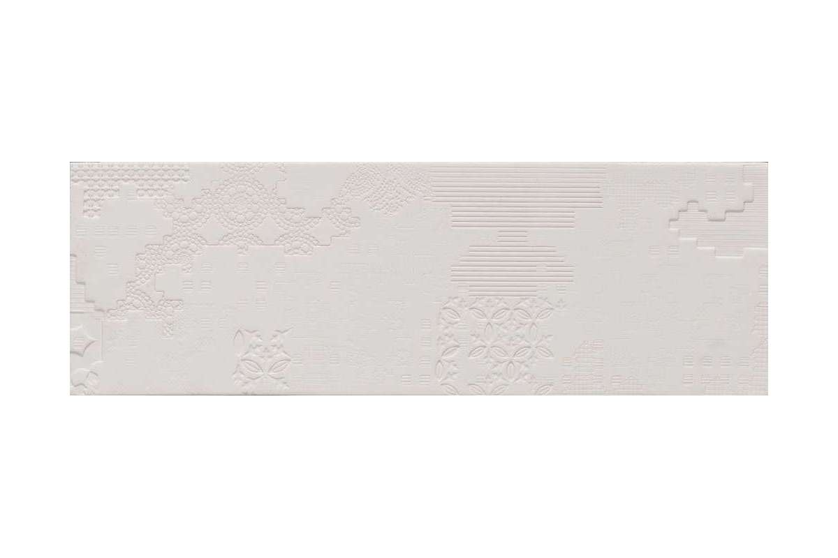 Керамогранит Mutina Bas-Relief Patchwork Relief Bianco