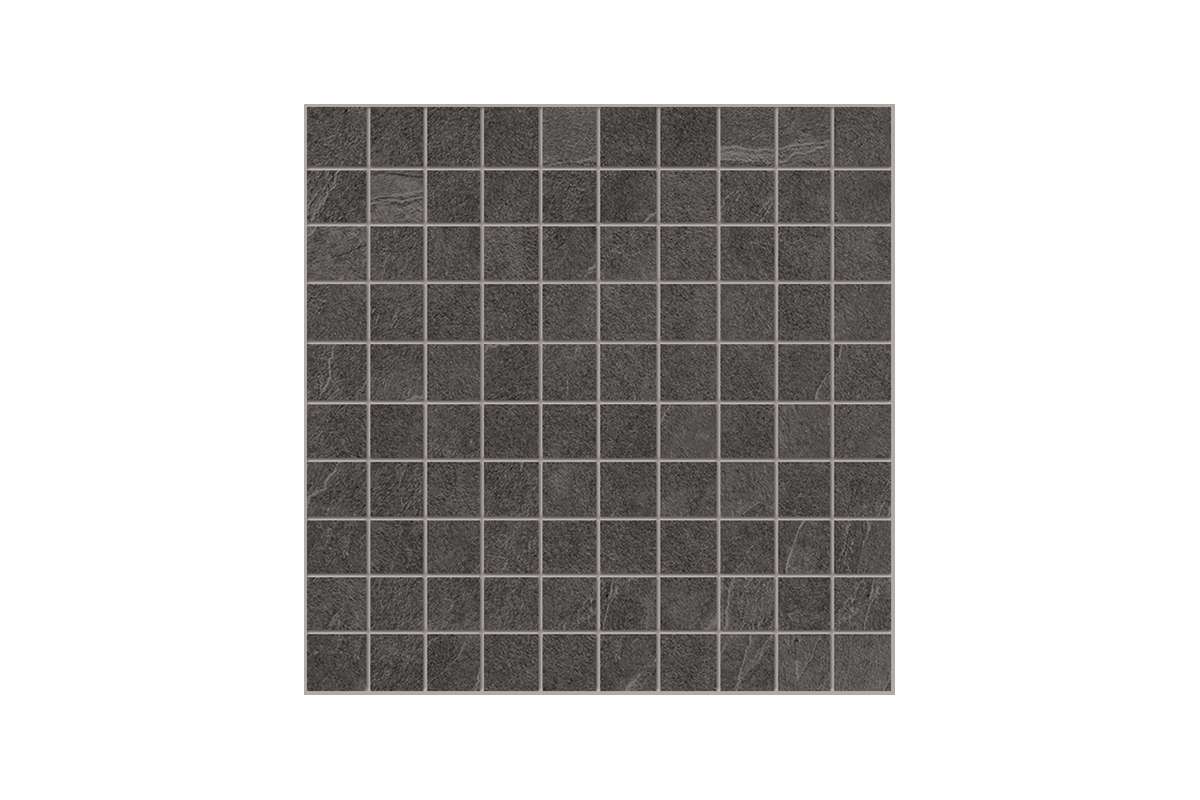 Керамогранит Ergon by Emil Group Cornerstone Mosaico Tessera 2.8X2.8 Slate Black