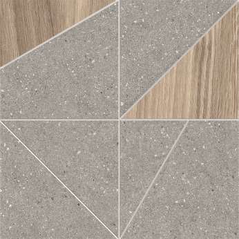 Керамогранит Terratinta Ceramiche Grained Tangram Grained Zinc Nodi Libeccio