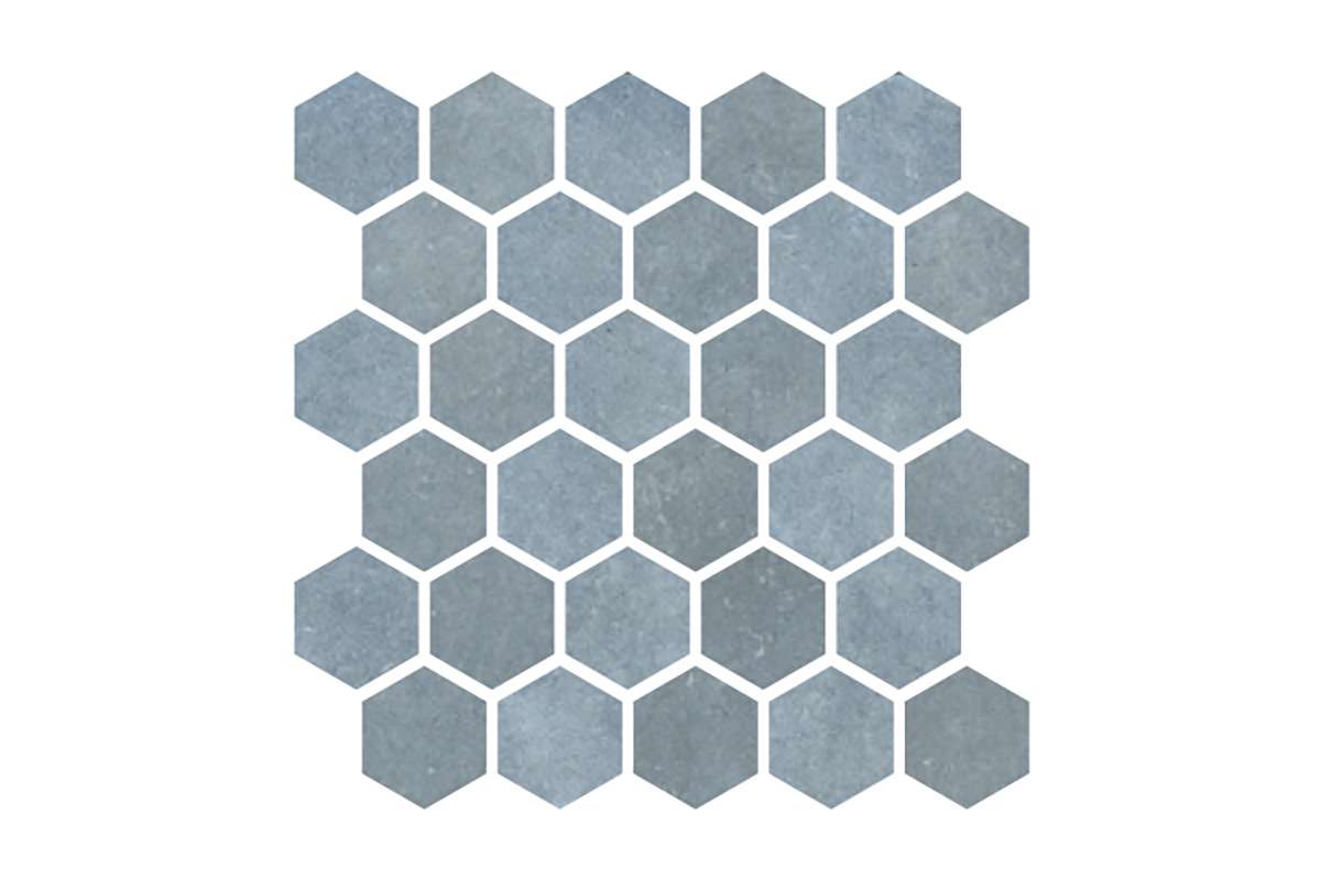 Керамогранит Cir Serenissima Materia Prima Mosaico Esagona North Pole