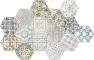 Esagona Amalfi Mix 12.4x10.7 (Эсагонга Амалфи Микс 12.4x10.7)