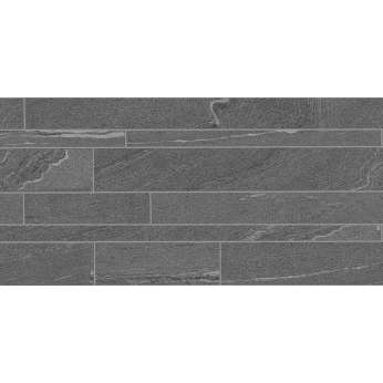 Керамогранит Ergon by Emil Group Stone Talk Listelli Sfalsati Martellata Dark