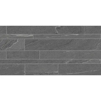 Керамогранит Ergon by Emil Group Stone Talk Listelli Sfalsati Martellata Dark
