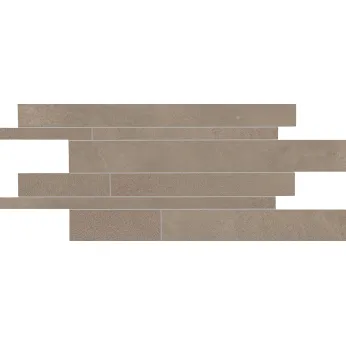 Керамогранит Ergon by Emil Group Tr3nd Mosaico Listelli Sfalsati Taupe A