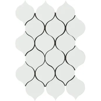 Керамогранит Cerasarda Sardinia Mosaico Goccia Bianco Playa