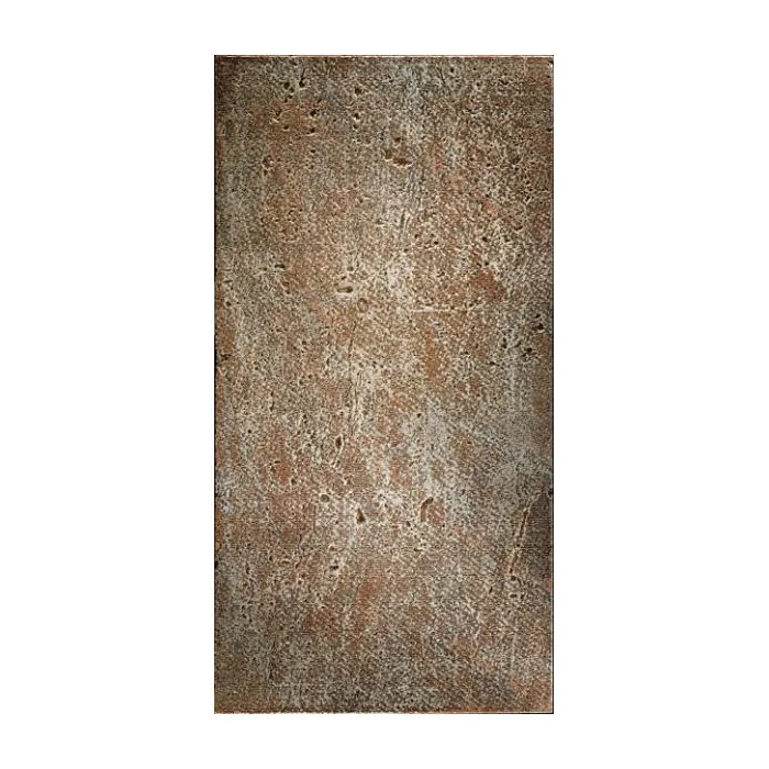 Мрамор Petra Antiqua Lacche 2 OZONE Fondo Argento  Decoro Travertino Rosso  30,5 x 60