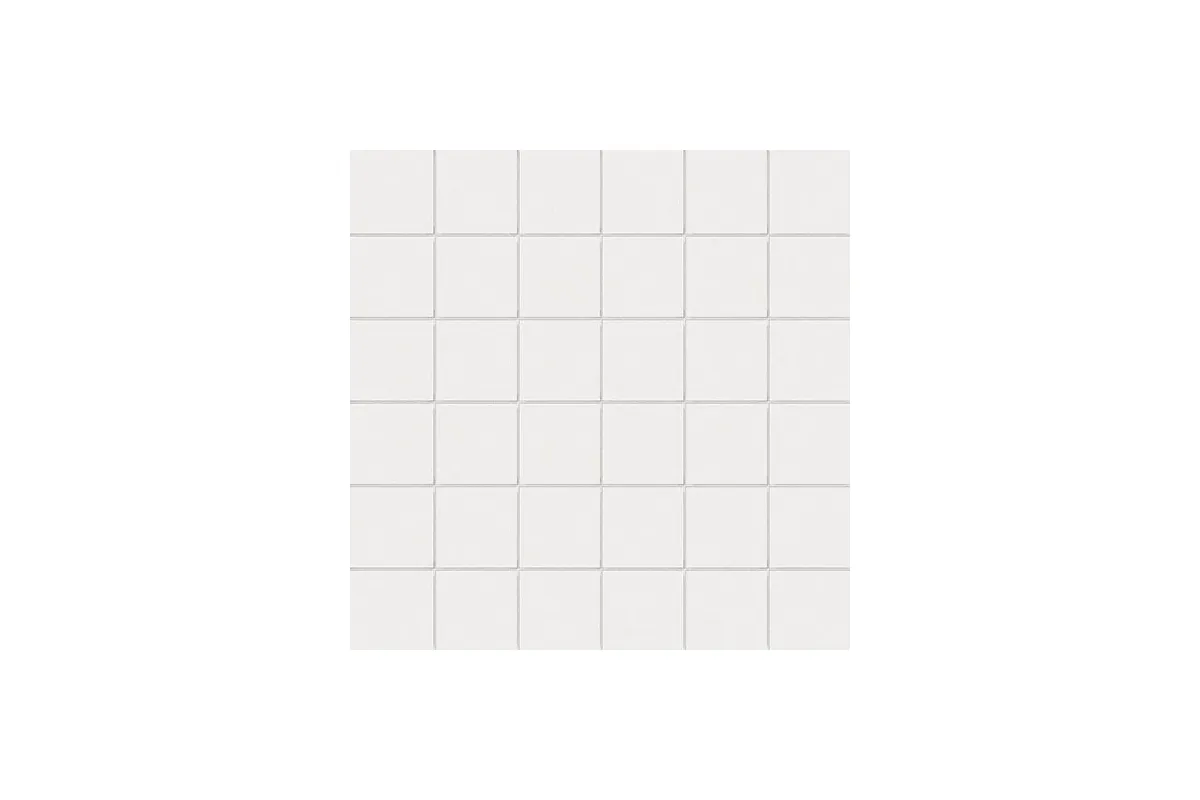 Керамогранит CE.SI. Matt Bianco 5X5 Su Rete