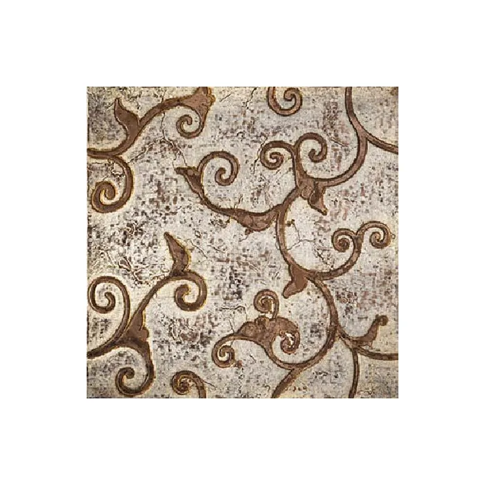 Мрамор Petra Antiqua Lacche 1 DAMASCO 1Fondo Argento - Decoro Radica 30,5 x 30,5