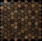 esagono 3,2 nero marq gold