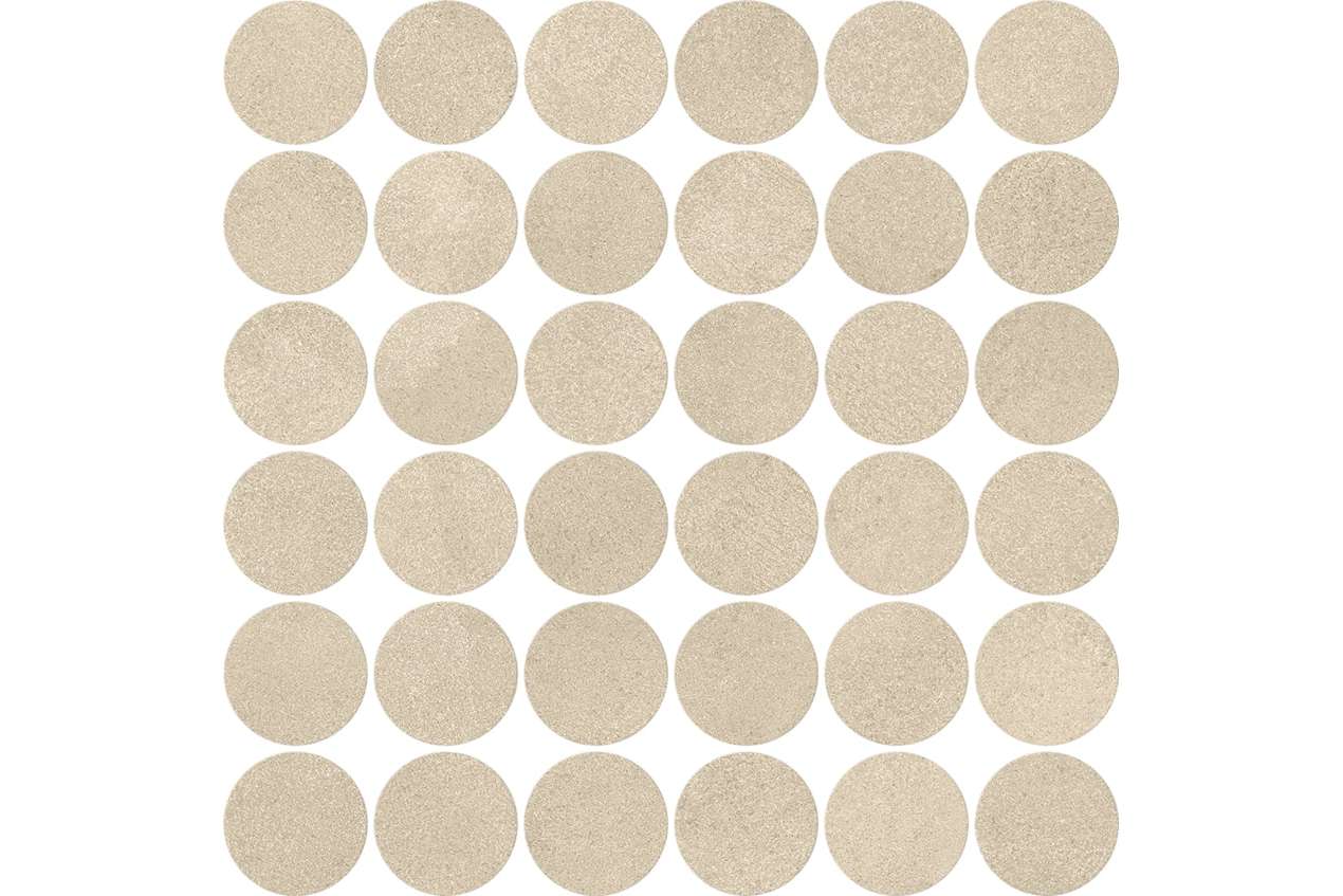 Керамогранит Atlas Concorde Boost Expression Mosaico Circle Tan