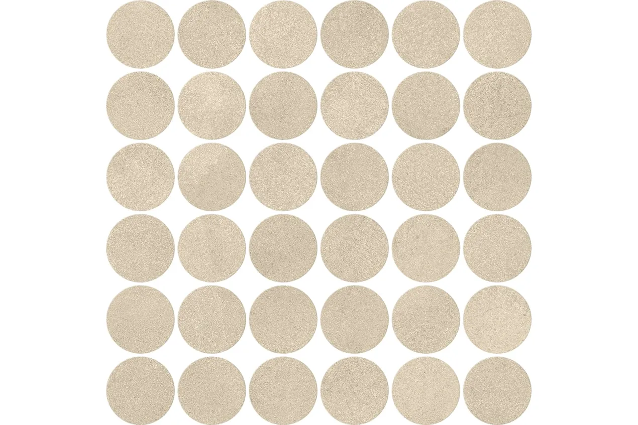 Керамогранит Atlas Concorde Boost Expression Mosaico Circle Tan