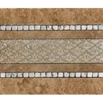 Мрамор Petra Antiqua Evolution 2 braid 2 trav noce silver 25,5 x 30,5CM