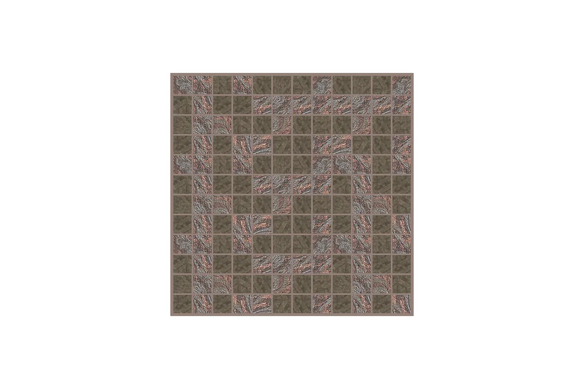 Керамогранит Decoratori Bassanesi Luci di Venezia Intreccio Small Luci-Riflesso-Mud