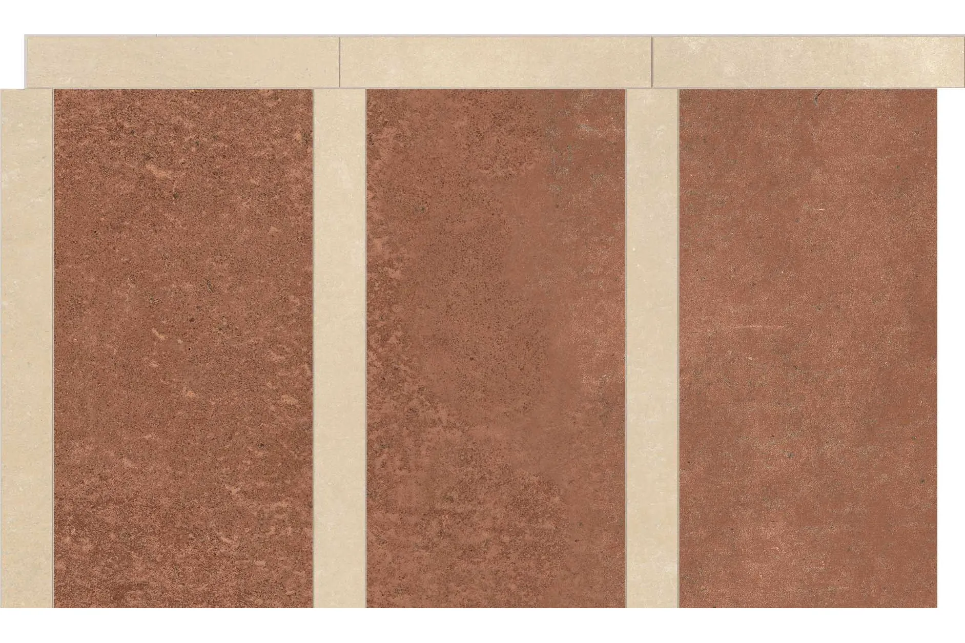 Керамогранит Florim Design SensiTerre Tappeto Mattone Conone