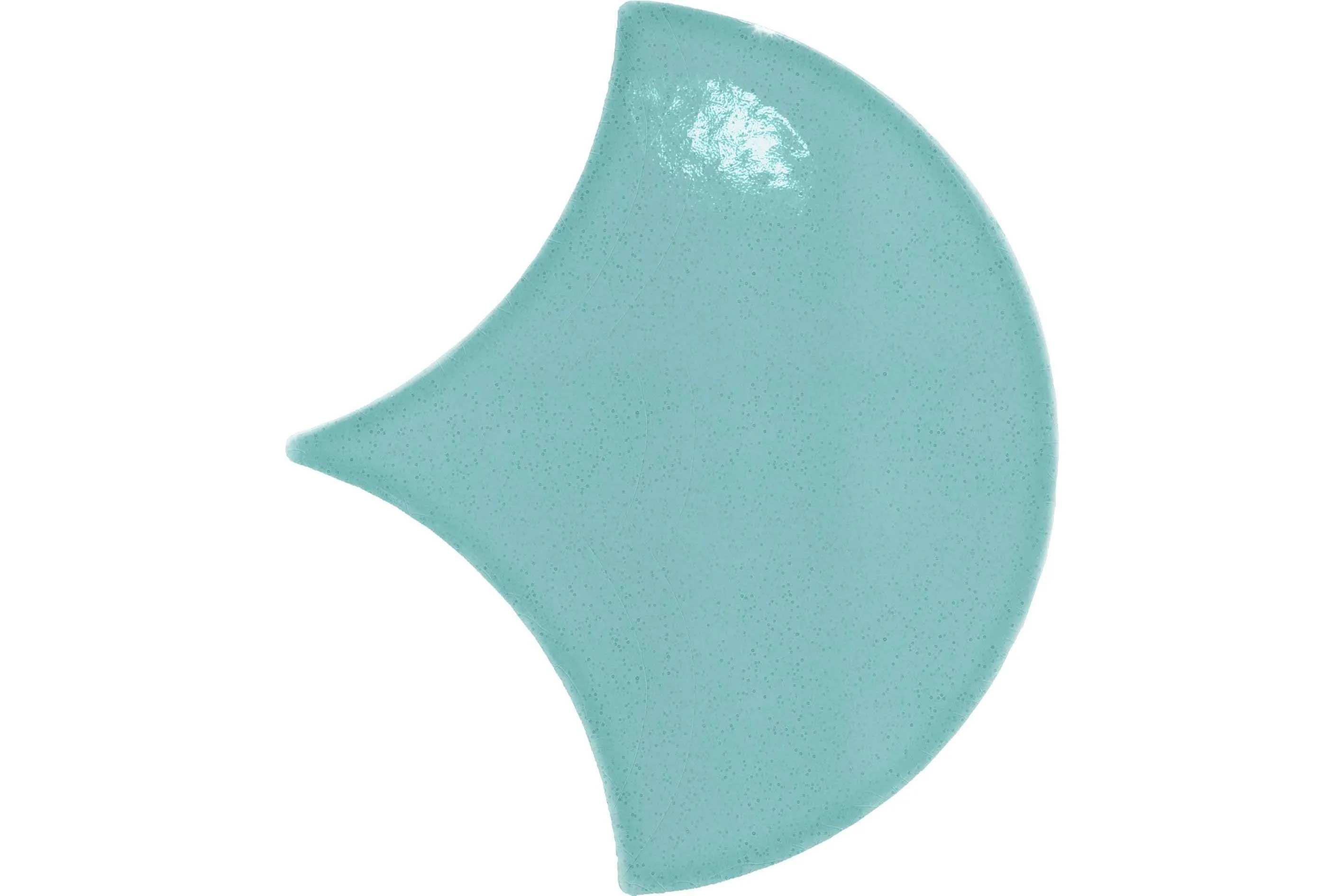 Керамогранит AcquarioDue Pavoncella Lucida Verde Acqua