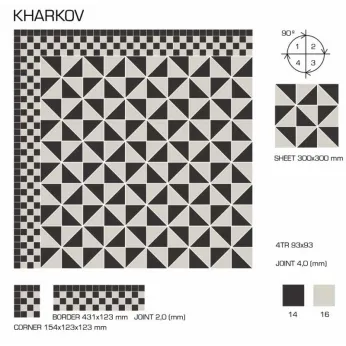 Керамогранит TopCer Victorian Designs Kharkov