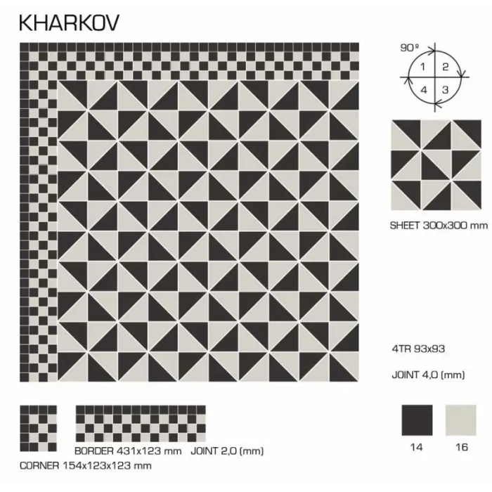 Керамогранит TopCer Victorian Designs Kharkov