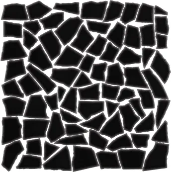 Керамогранит AcquarioDue Opus Mosaico Lucida Nero
