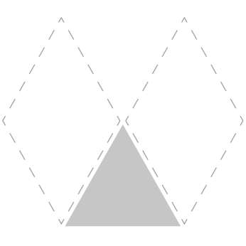 Керамогранит EtruriaDesign Concetto Spaziale (Концетто Спациале) Triangolo piano