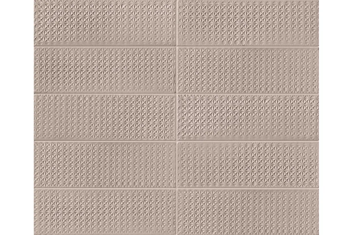 Керамогранит Emil Ceramica Sixty Minibrick Timbro Fango