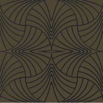 Керамогранит Petracers Swing Piuma Ottone Su Nero