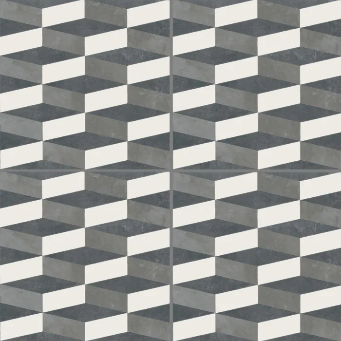 Керамогранит Mutina Azulej Cubo nero