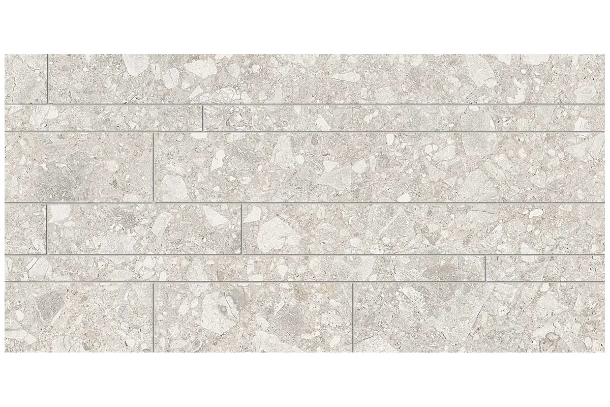 Керамогранит Ergon by Emil Group Lombarda Listelli Sfalsati Bianco