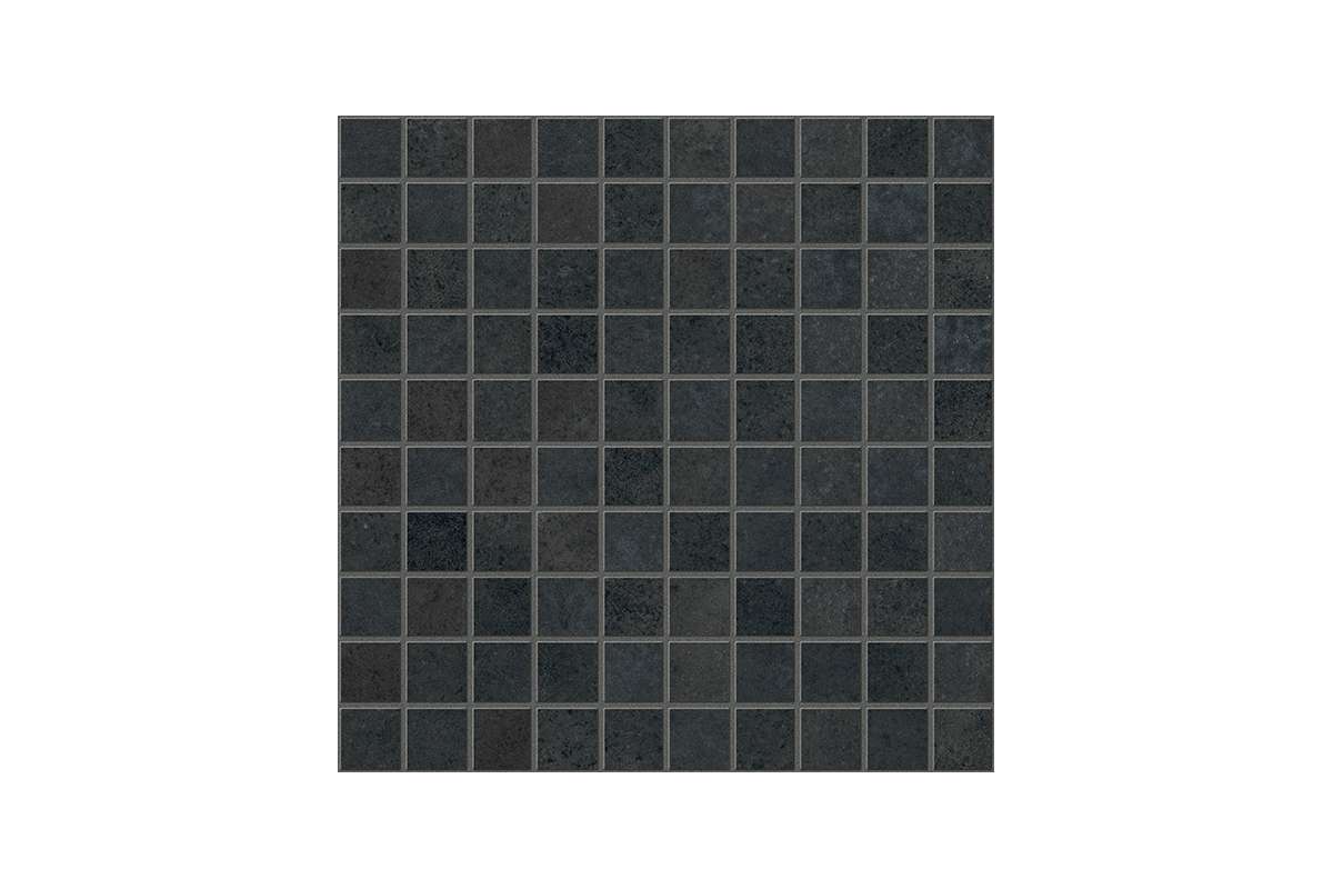 Керамогранит Provenza by Emil Group Vulcanika Mosaico 3X3 Nero Raku