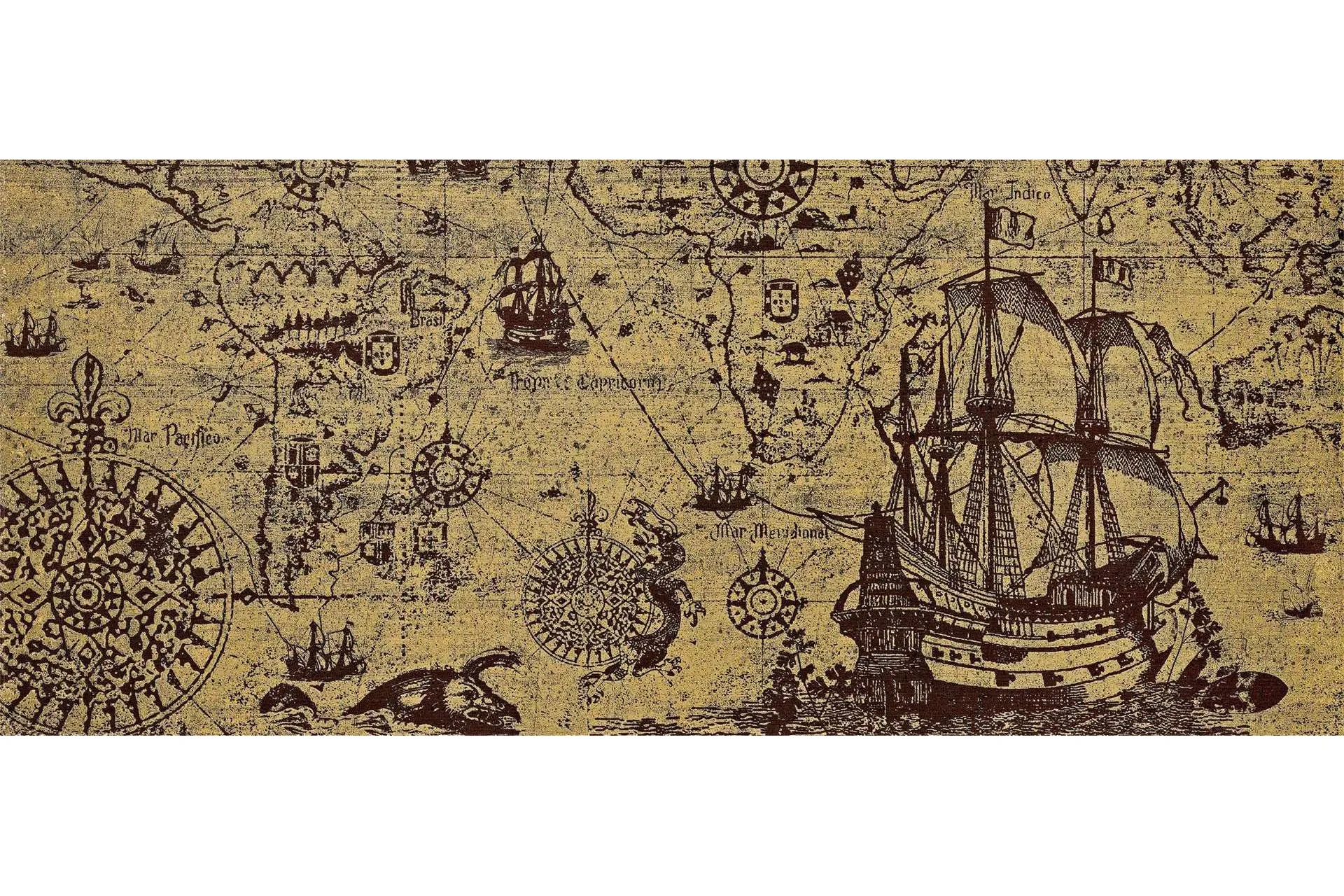 Мозаика Sicis Vetrite Atlas Seppia Per - Gold