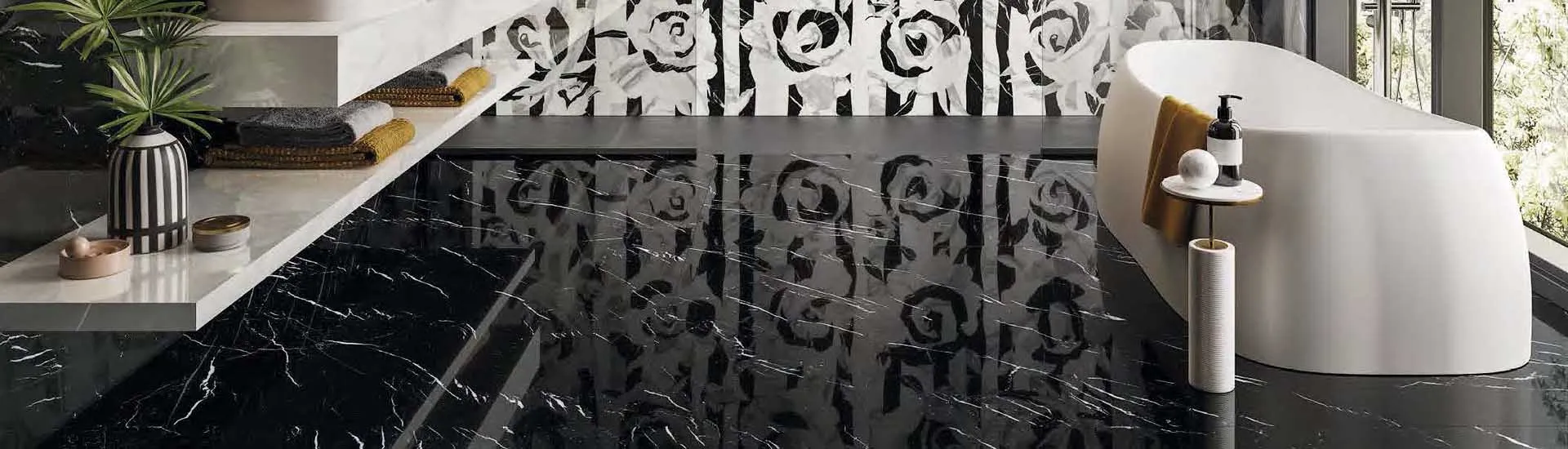 Керамогранит Emil Ceramica Tele Di Marmo Selection Nero Marquinia