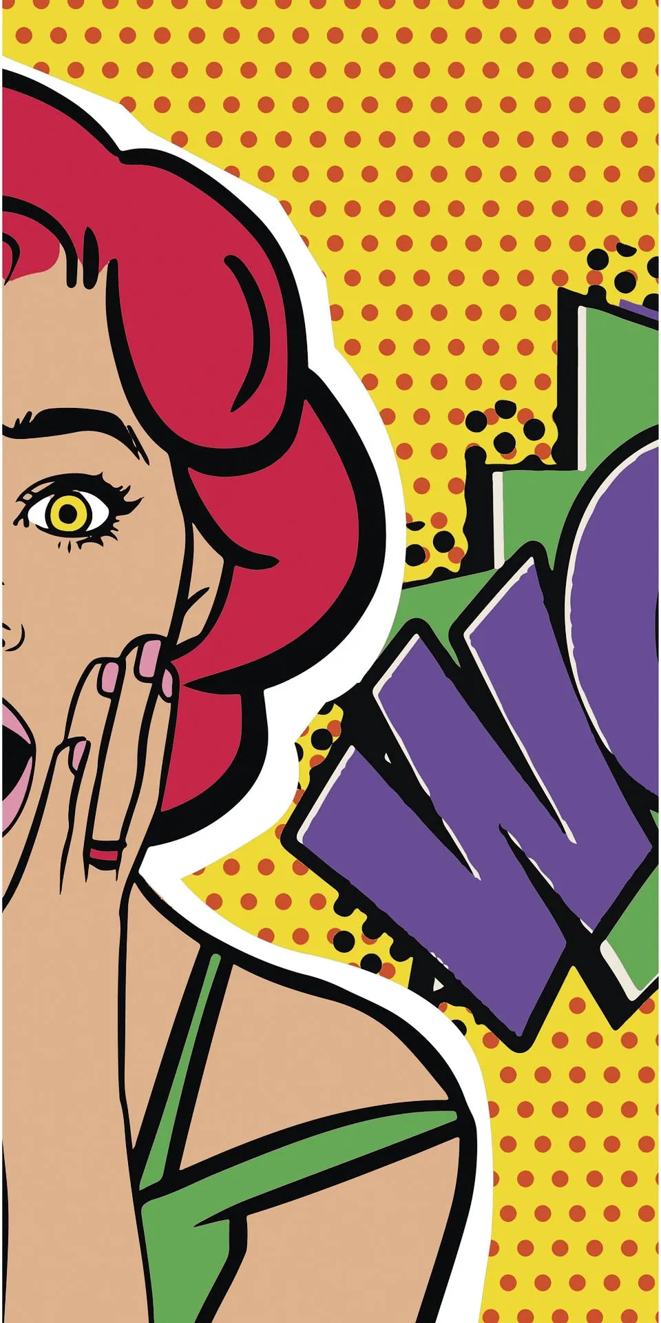 Керамогранит MaxFine by Iris FMG Design Your Slabs Comics Yellow