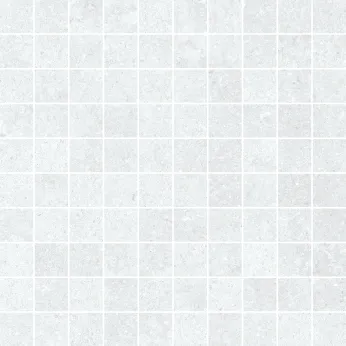 Керамогранит Settecento Shellstone Mosaico Extrawhite 3.1x3.1 Su Rete