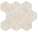 White Mosaico Hex
