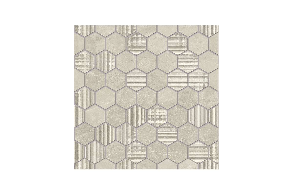 Керамогранит Provenza by Emil Group Eureka Mosaico Esagona Sabbia