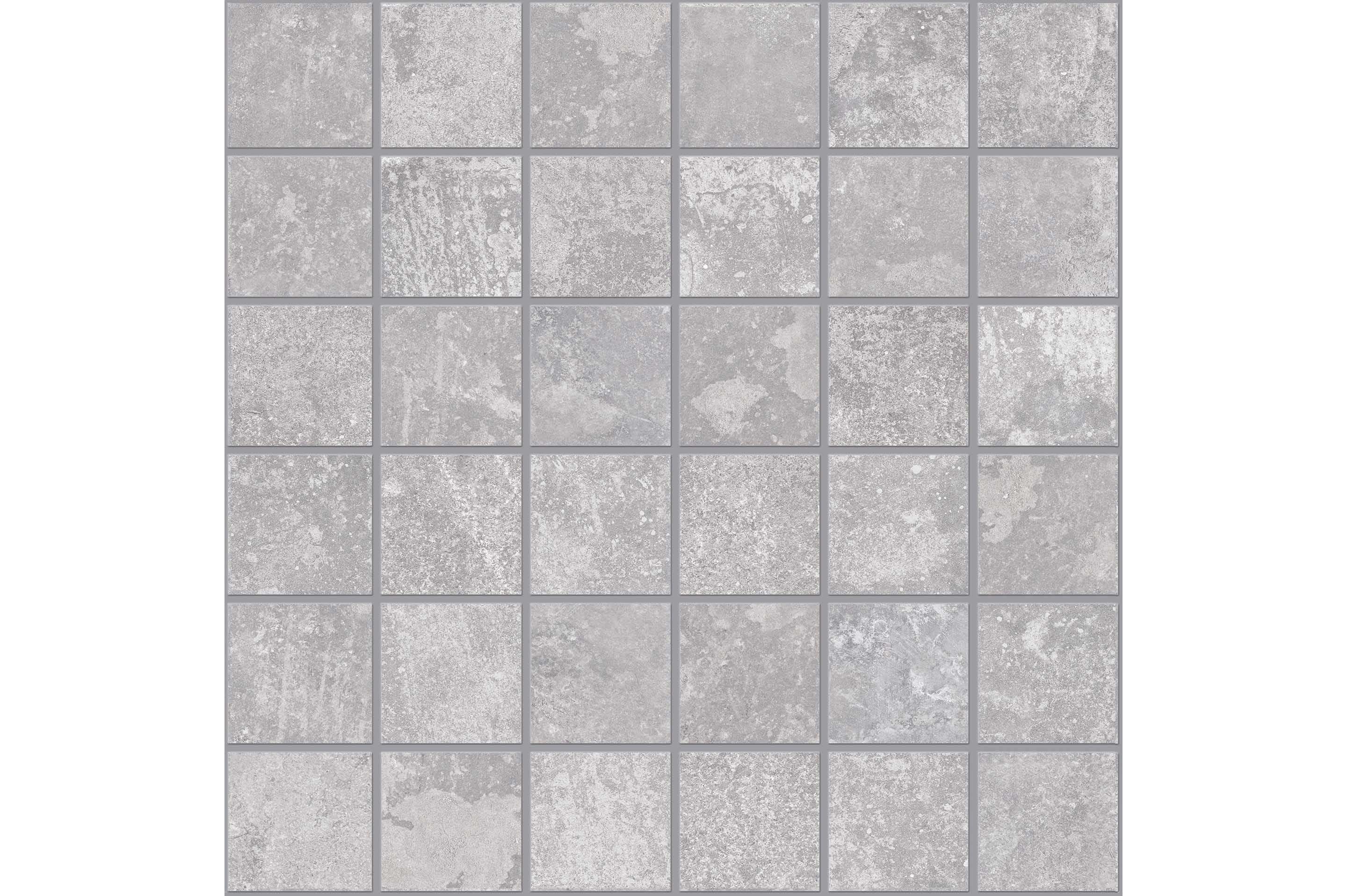 Керамогранит Emil Ceramica Chateau Gris Mosaico 5X5