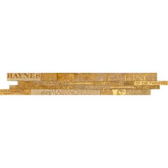 Мрамор Petra Antiqua Evolution 2 brooklyn trav chiaro gold   180 x 28 CM